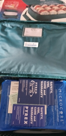 Hot and cold dish tranport serving dish - Picture 1 of 2